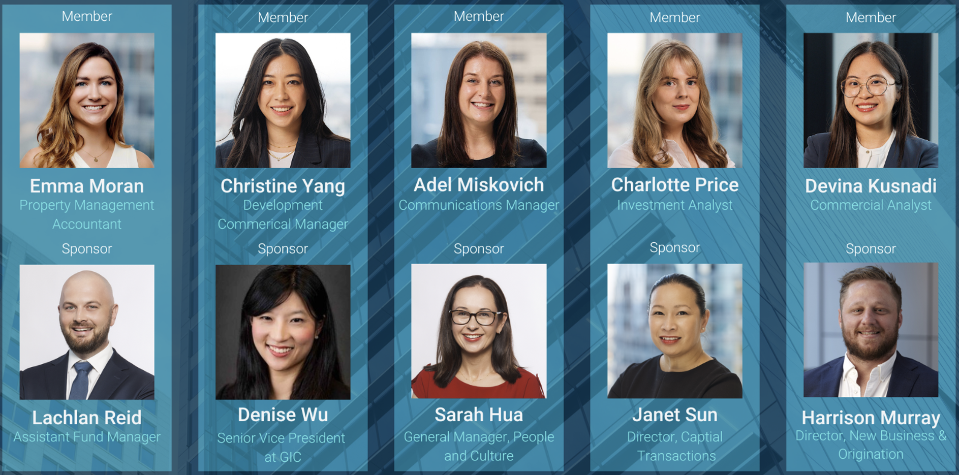 PCA Investa 500 Women in Property team