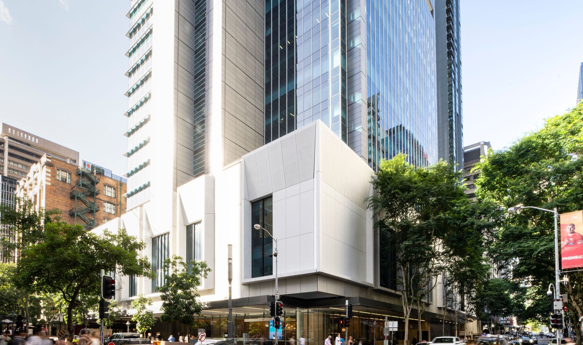 Building exterior of 123 Albert Street, Brisbane