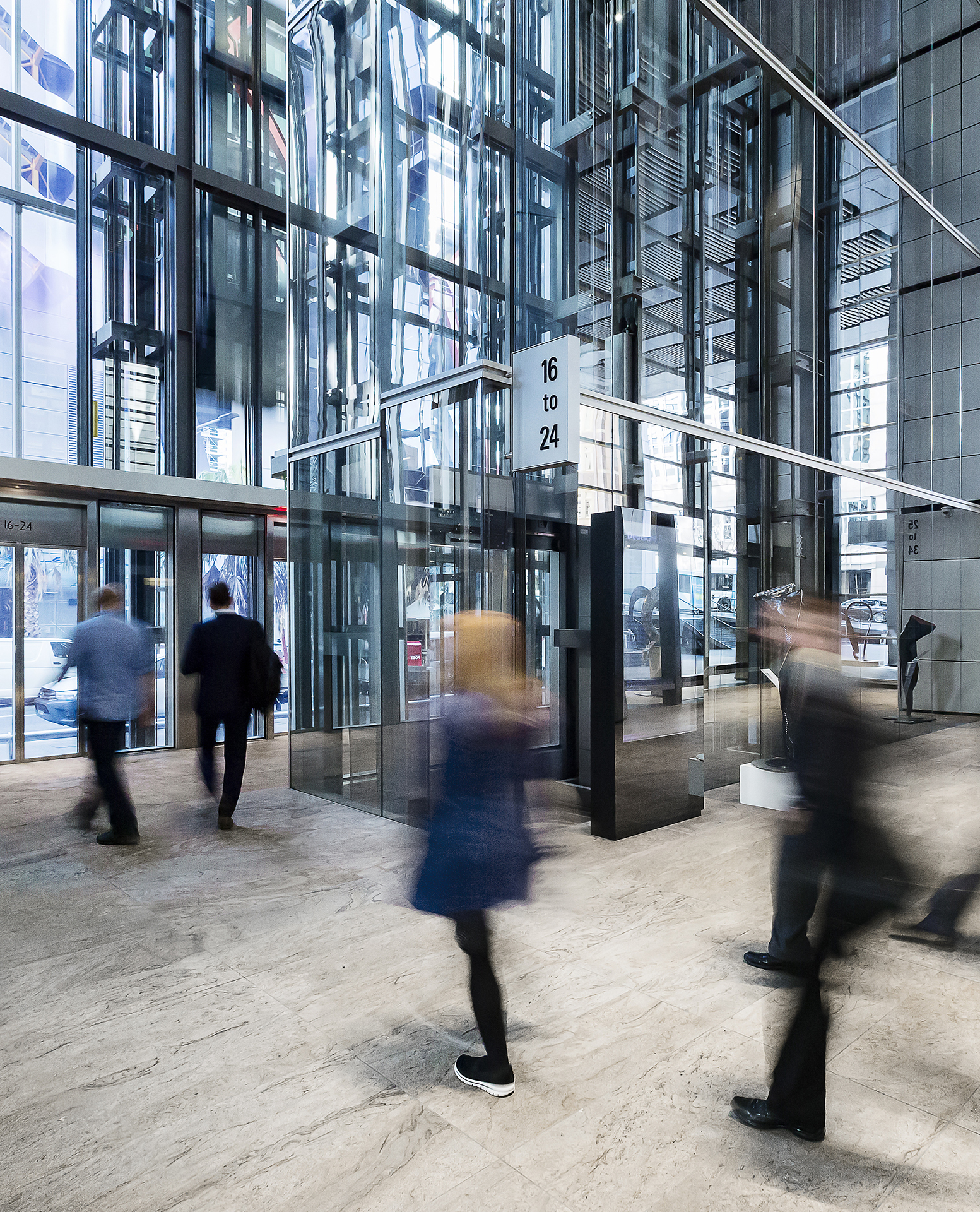 126 Phillip Street lobby