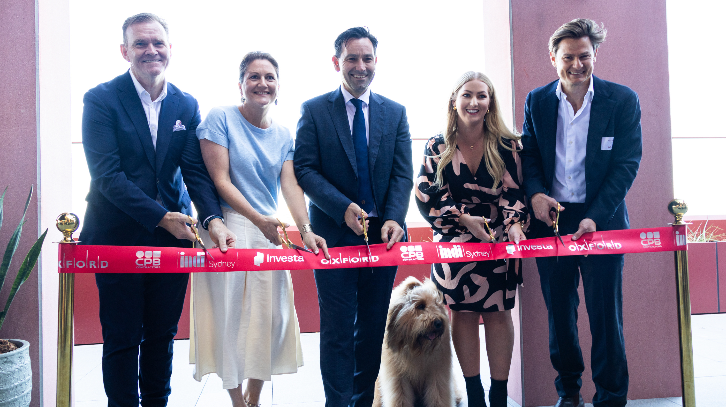 Investa and Oxford celebrate opening of flagship Indi Sydney BTR asset