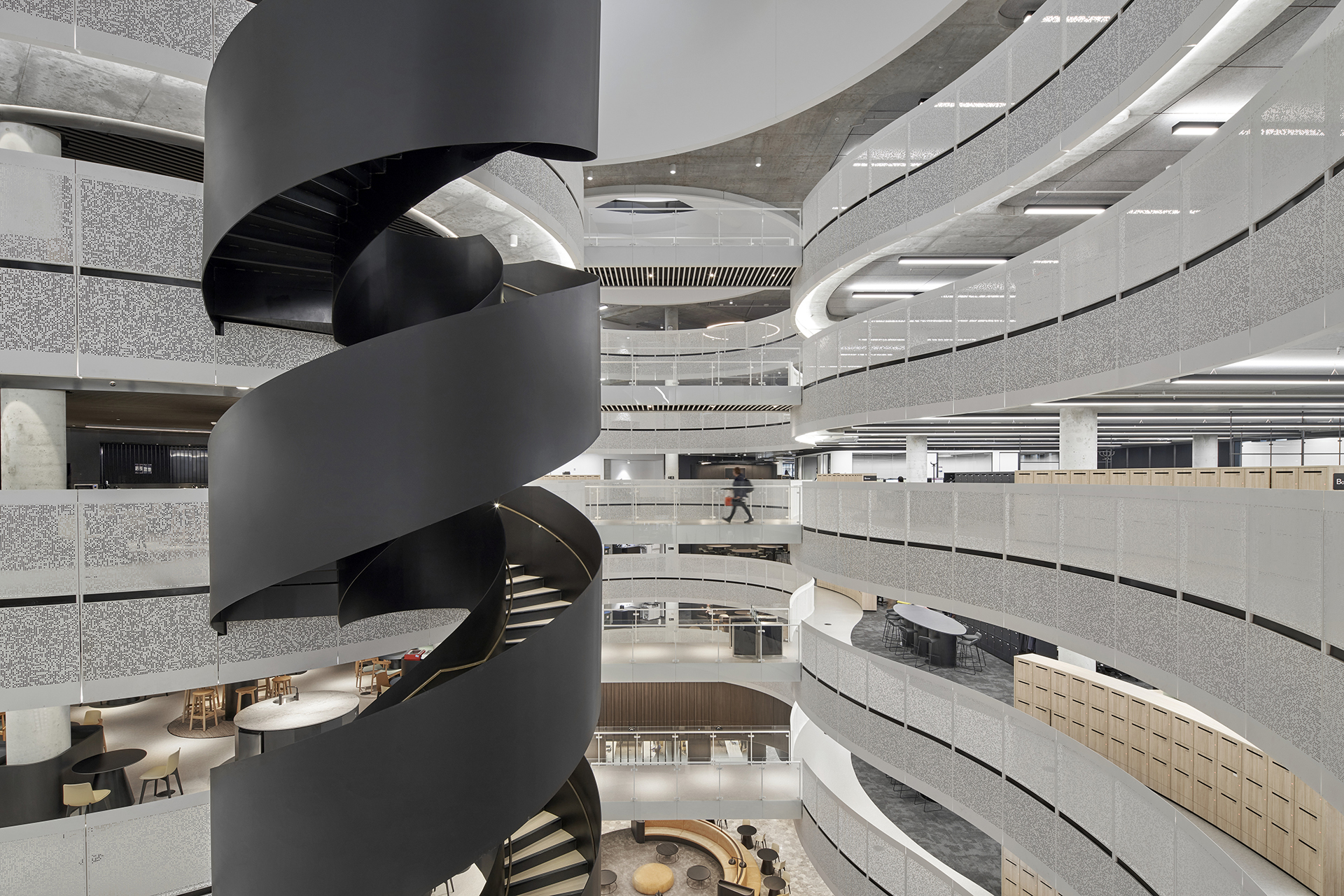 220 London Circuit staircase