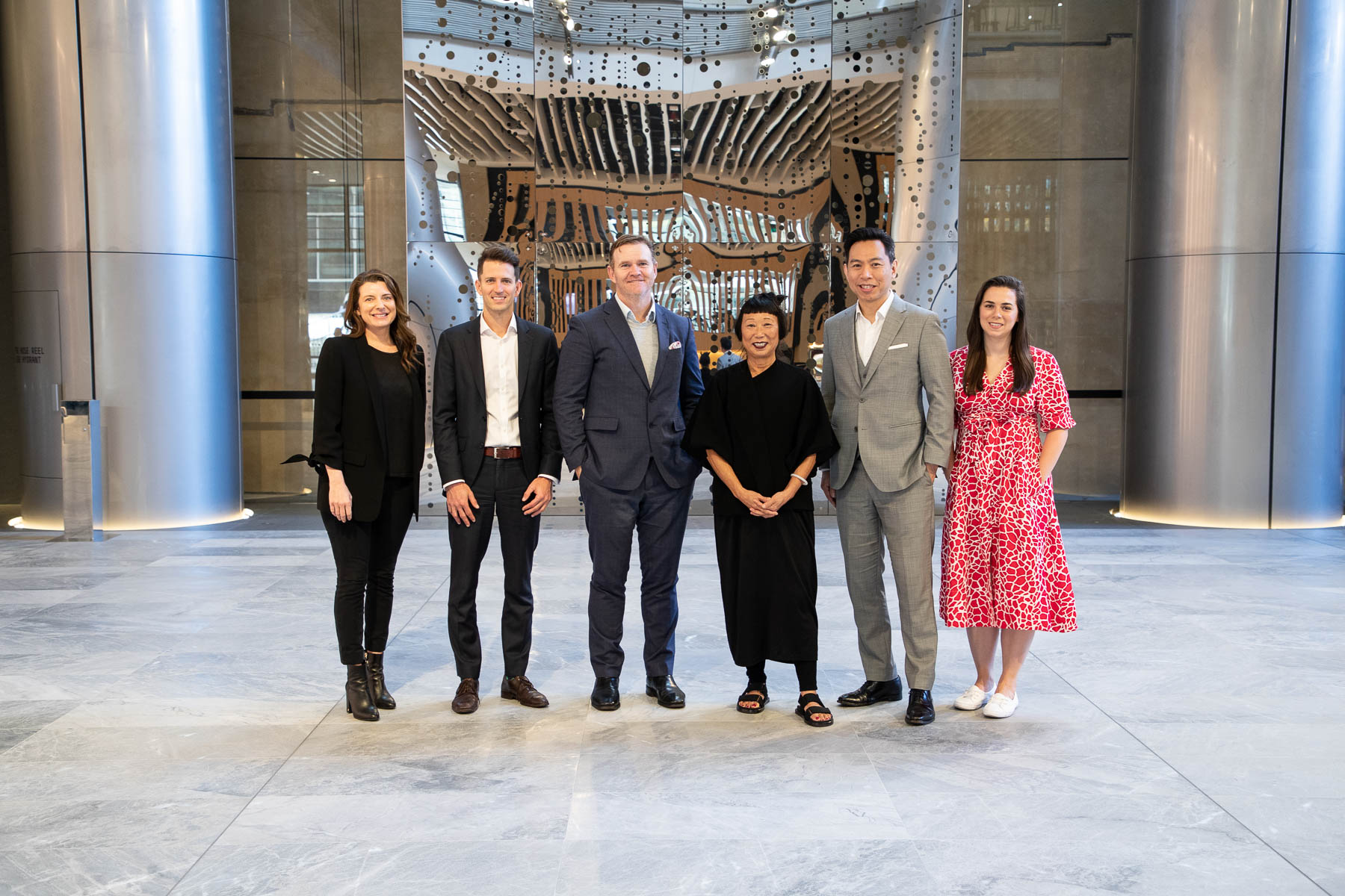 The story behind Lindy Lee's artwork at Sixty Martin Place