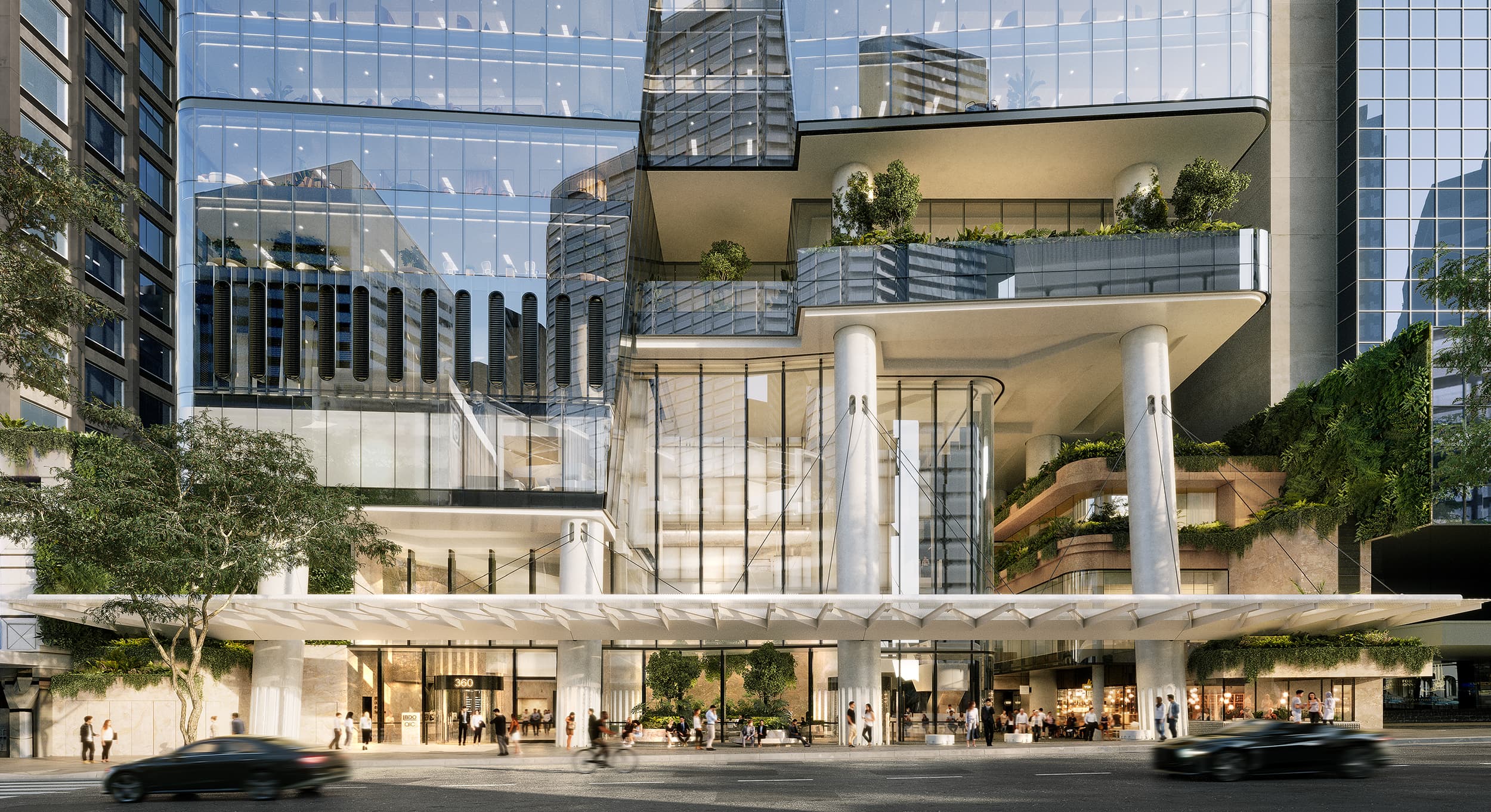 360 Queen Street Brisbane render 360 Queen Street Brisbane render