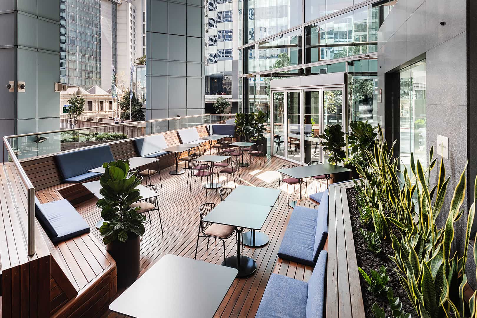 ! Market St courtyard