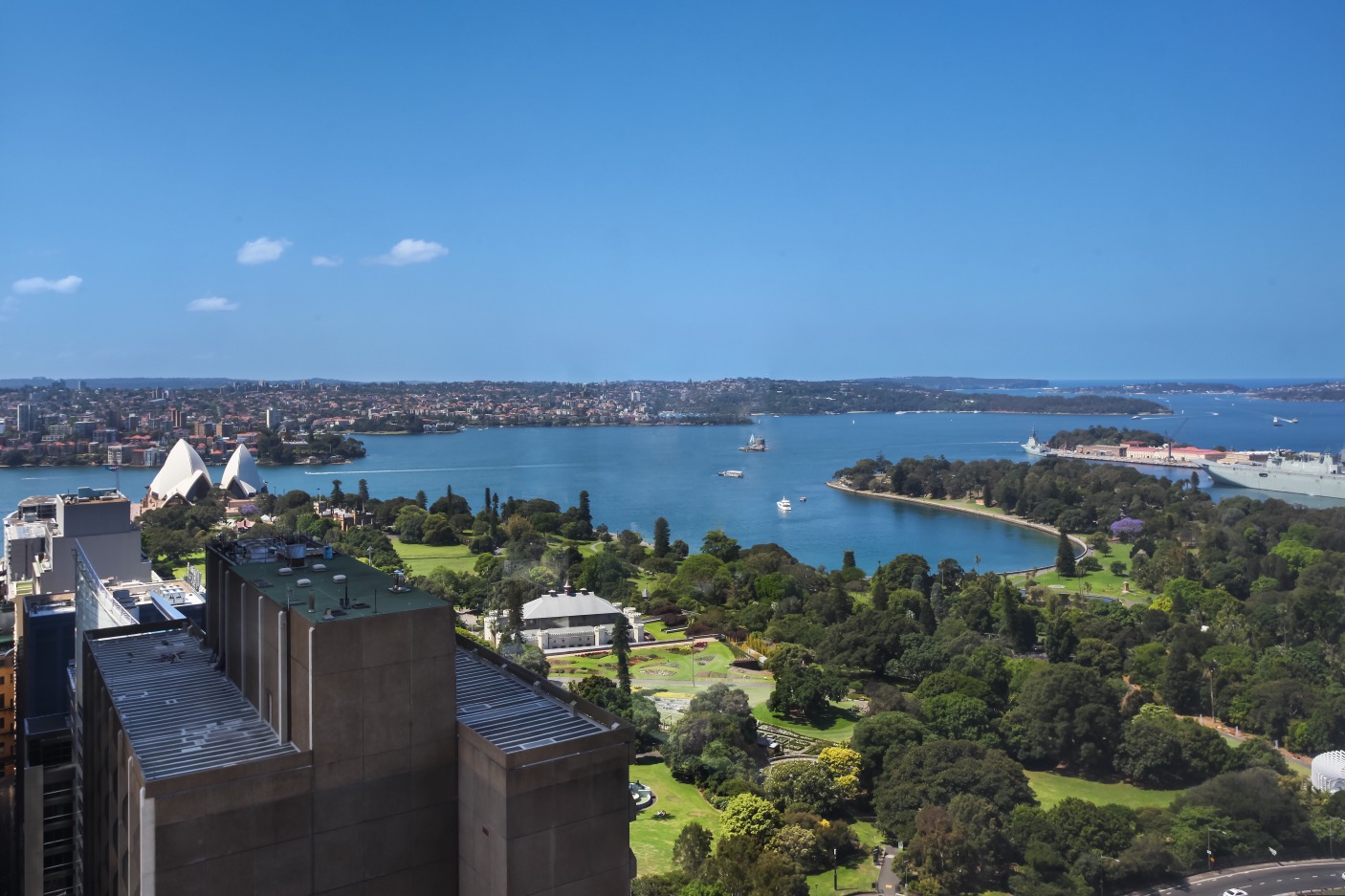 View from Investa building