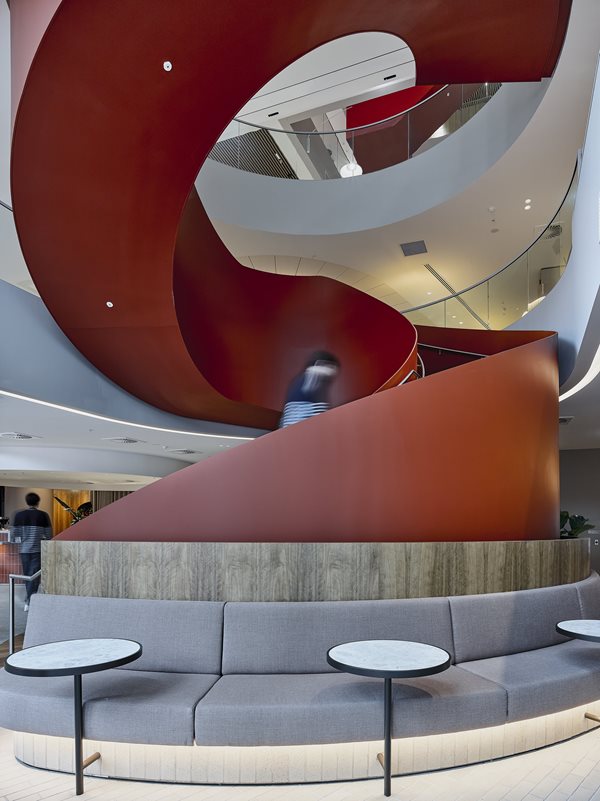 Sixty martin place internal spiral stairs