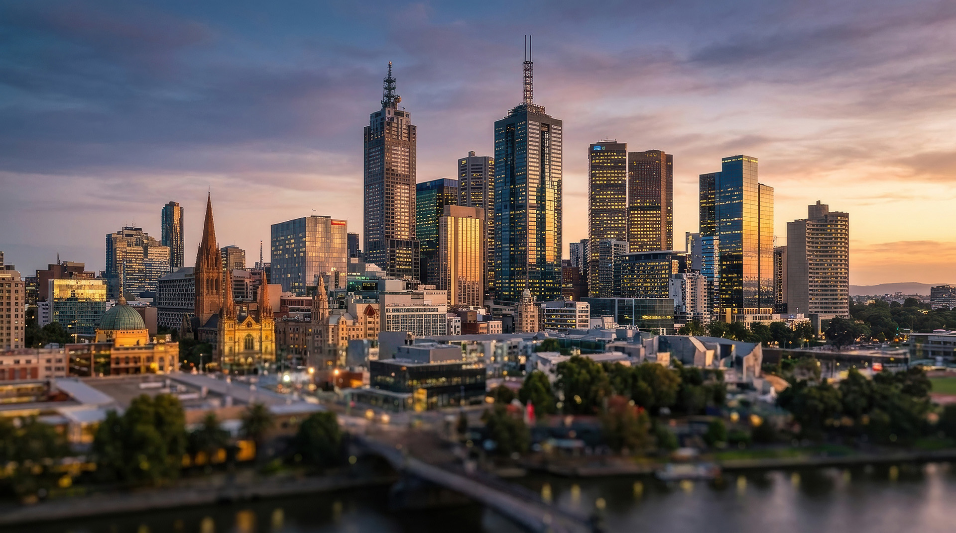 Melbourne Skyline